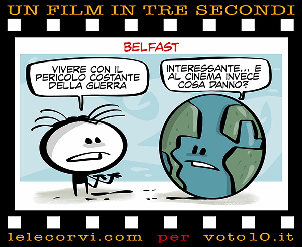 La vignetta di Belfast - Lele Corvi per Voto 10