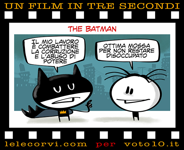 La vignetta di The Batman - Lele Corvi per Voto 10