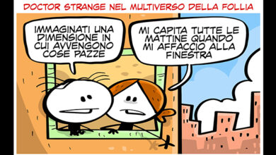 La vignetta di Doctor Strange nel Multiverso della Follia - Un film in 3 secondi