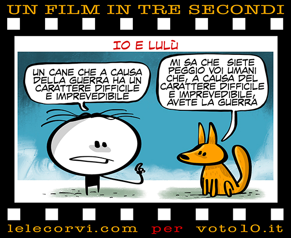 La vignetta di Io e Lulù - Lele Corvi per Voto 10