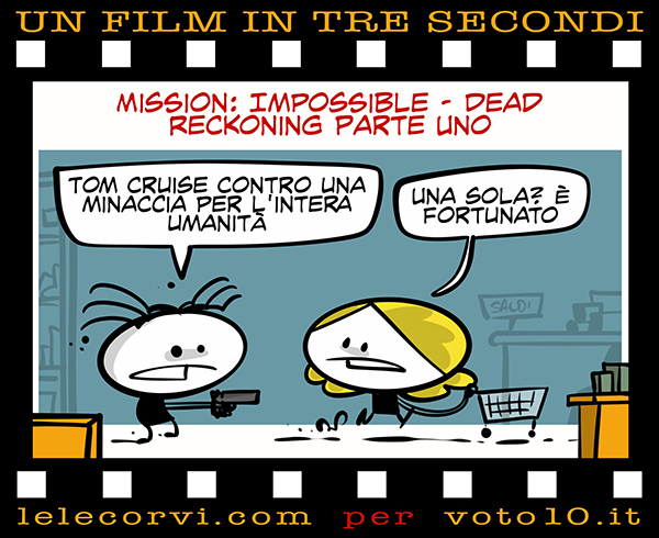 La vignetta di Mission: Impossible - Dead Reckoning Parte Uno - Lele Corvi per Voto 10