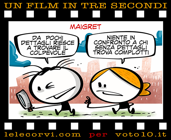 La vignetta di Maigret - Lele Corvi per Voto 10