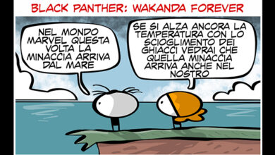 La vignetta di Black Panther: Wakanda Forever - Un film in 3 secondi