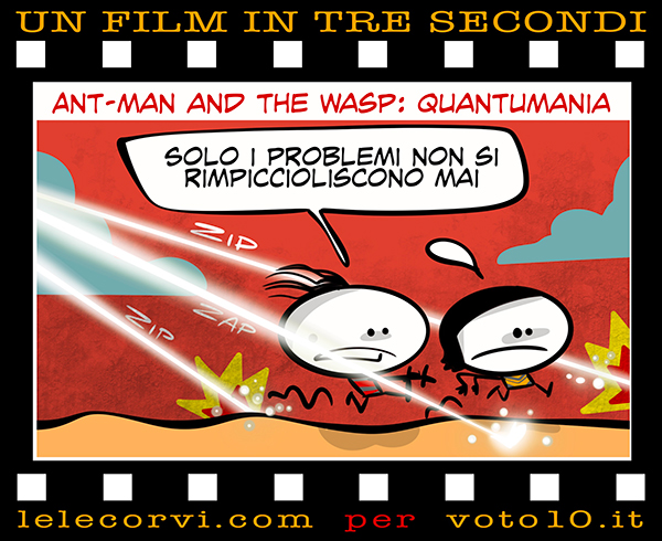 La vignetta di Ant-Man and The Wasp: Quantumania - Lele Corvi per Voto 10