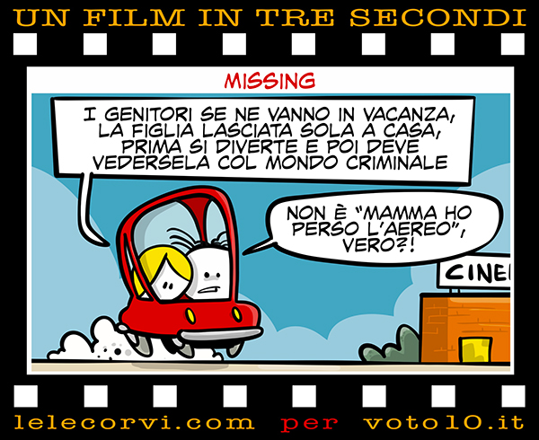 La vignetta di Missing - Lele Corvi per Voto 10