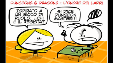 La vignetta di Dungeons & Dragons - L'onore dei ladri - Un film in 3 secondi