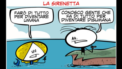 La vignetta di La Sirenetta - Un film in 3 secondi