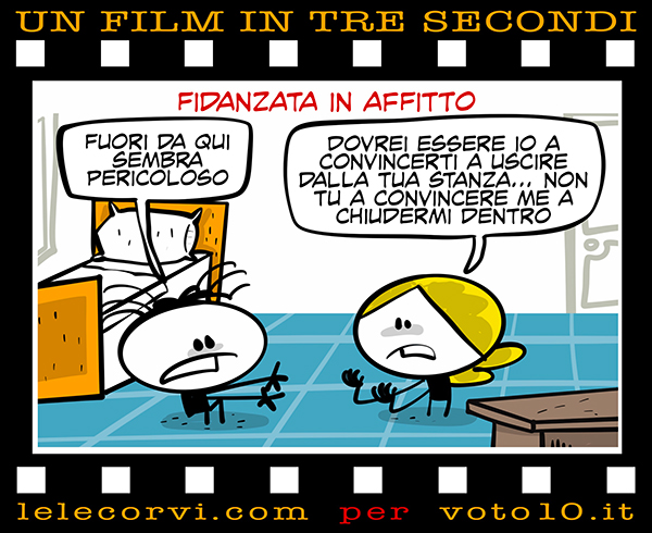 La vignetta di Fidanzata In Affitto - Lele Corvi per Voto 10