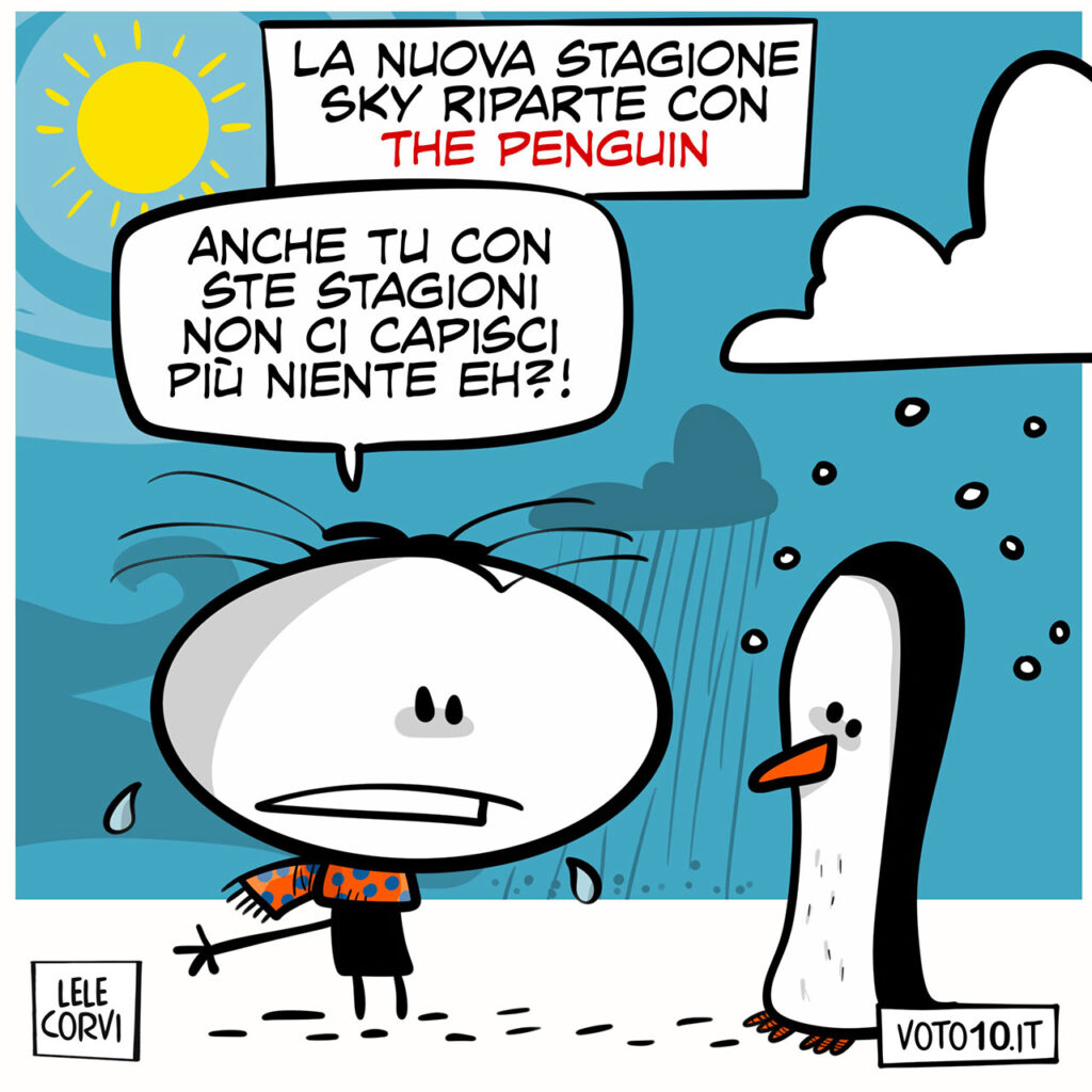 La vignetta di The Penguin