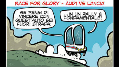 La vignetta di Race for Glory - Audi Vs Lancia - Un film in 3 secondi