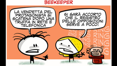 La vignetta di The Beekeeper - Un film in 3 secondi