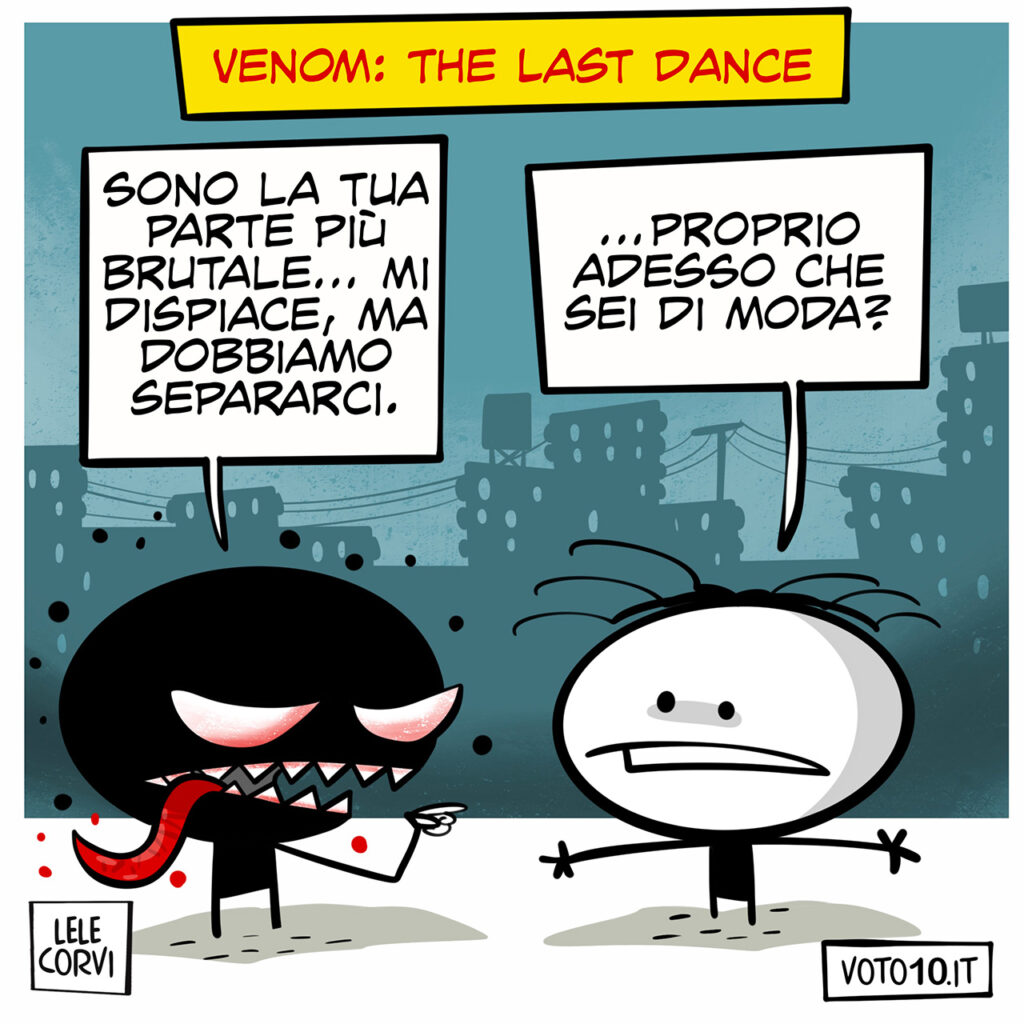 La vignetta del film Venom: The Last Dance