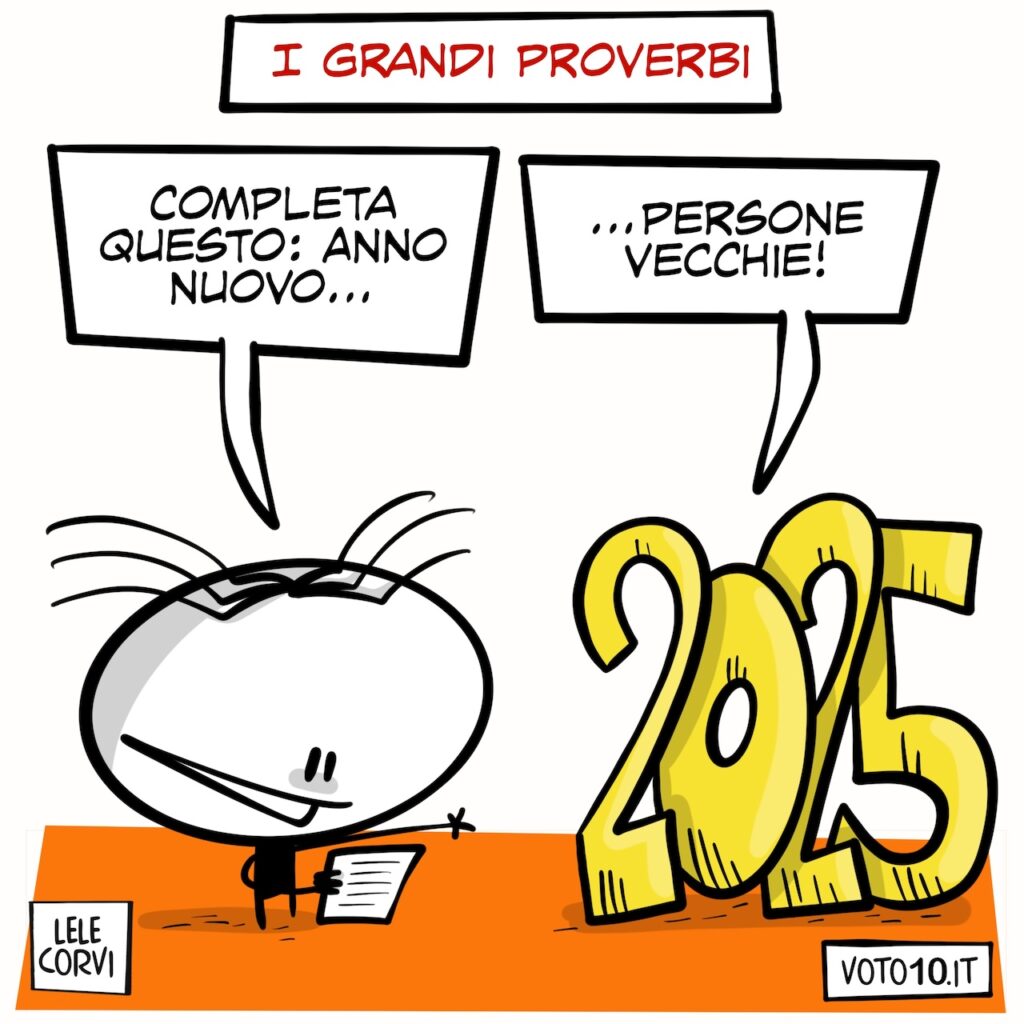 La vignetta di Capodanno...Buon 2025