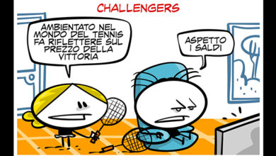 La vignetta di Challengers - Un film in 3 secondi