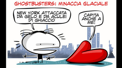 La vignetta di Ghostbusters: Minaccia Glaciale - Un film in 3 secondi