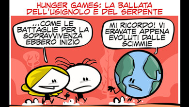 La vignetta di Hunger Games: La Ballata dell'Usignolo e del Serpente - Un film in 3 secondi