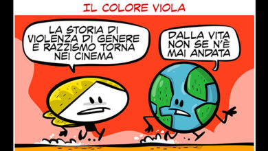 La vignetta di Il Colore Viola - Un film in 3 secondi