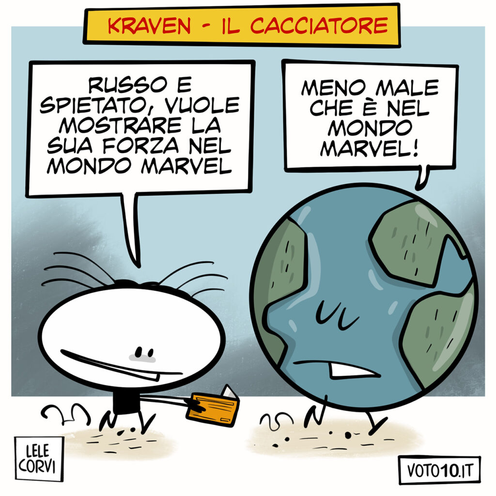 La vignetta di Kraven - Il Cacciatore