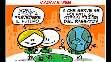 La vignetta di Madame Web - Un film in 3 secondi