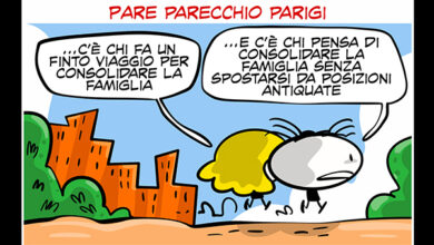 La vignetta di Pare parecchio Parigi - Un film in 3 secondi