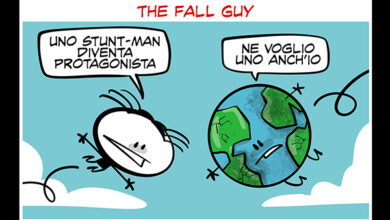 La vignetta di The Fall Guy - Un film in 3 secondi