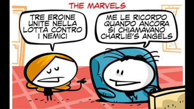 La vignetta di The Marvels - Un film in 3 secondi